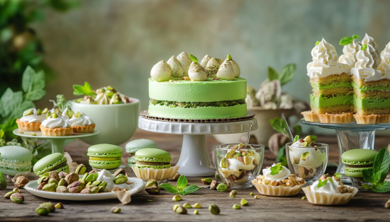 Pistachio Desserts