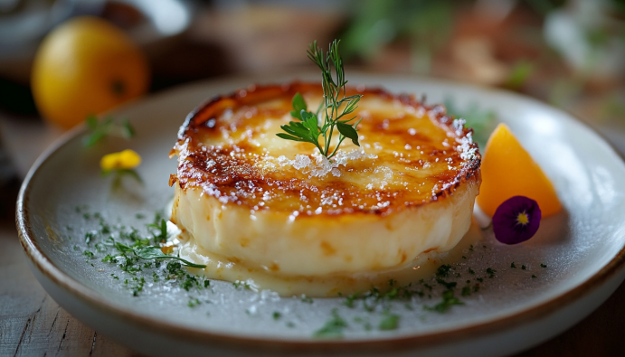 Creamy Crab Brulee Recipe