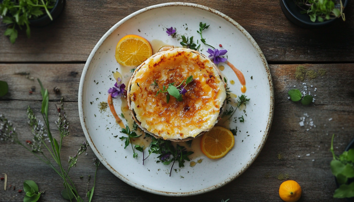 Creamy Crab Brulee Recipe | Easy Seafood Dessert