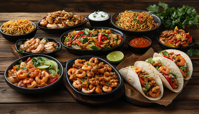 Chicken and Shrimp Recipes