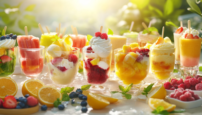 Cold Desserts to Beat the Summer Heat