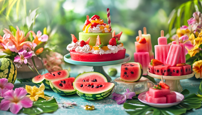 Watermelon Desserts