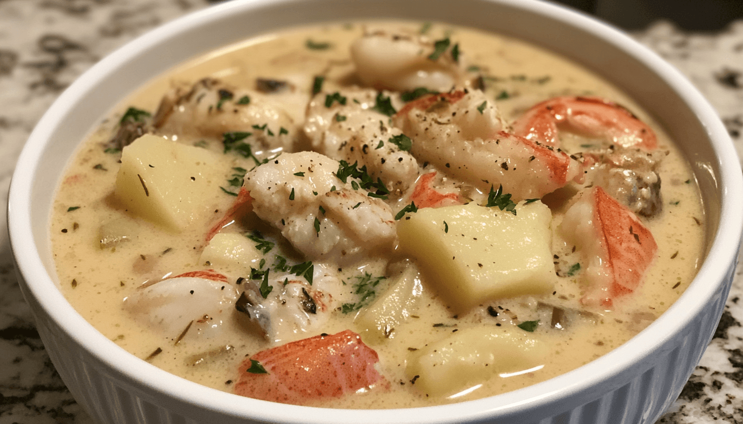 Creamy Irish Seafood Chowder