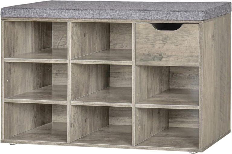 DINZI LVJ Shoe Storage 6 DINZI LVJ Shoe Storage Bench