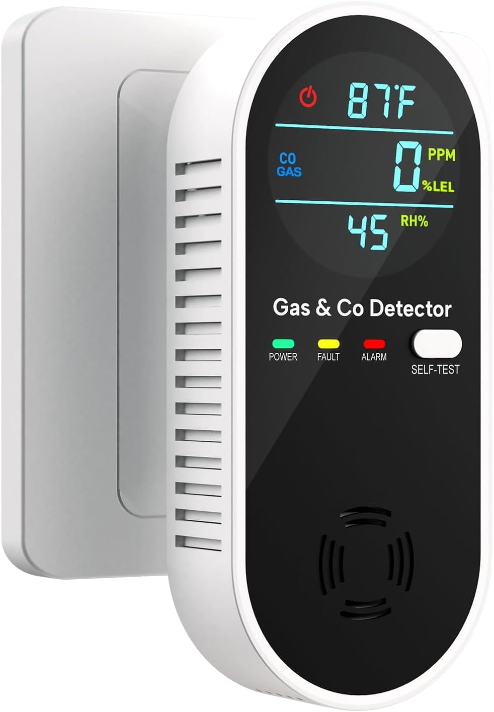 Upgraded 4-in-1 Gas Leak and Carbon Monoxide Detector