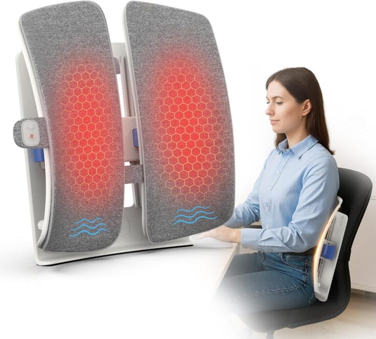 COMFIER Heated Lumbar Support Pillow – Ultimate Comfort & Adjustable Massage for Office and Home 8 COMFIER Heated Lumbar Support