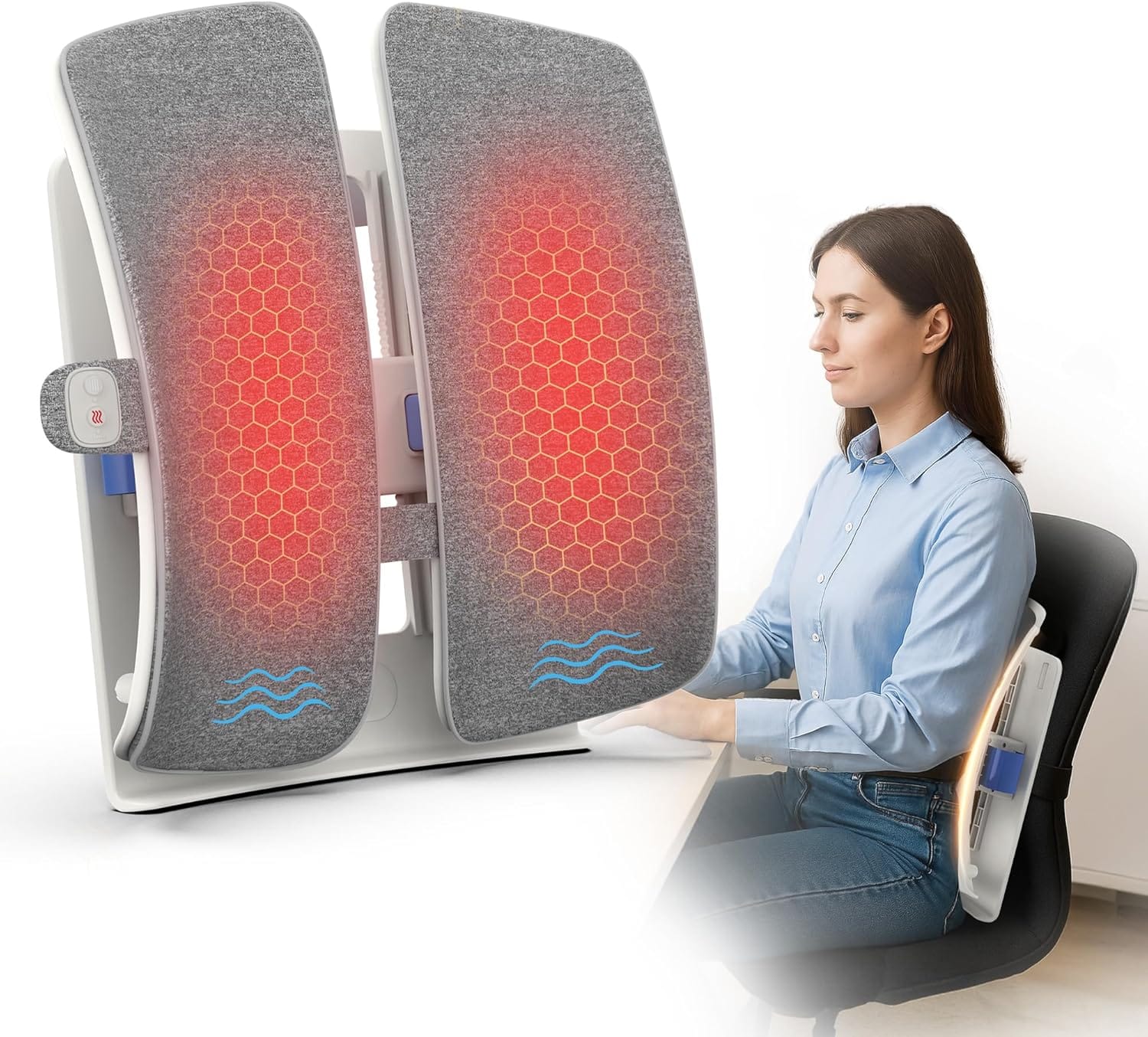 COMFIER Heated Lumbar Support