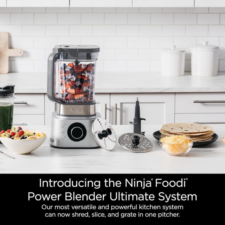 Ninja Blender & Food Processor Combo – Powerful Foodi SS401 for Smoothies, Bowls & Dough 4 Ninja Blender & Food