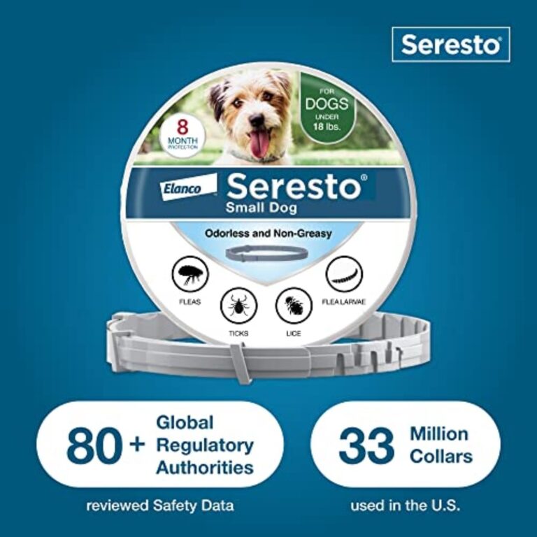 Seresto Flea & Tick Collar for Small Dogs – Vet-Recommended Protection & Prevention 2 Seresto Flea & Tick Collar