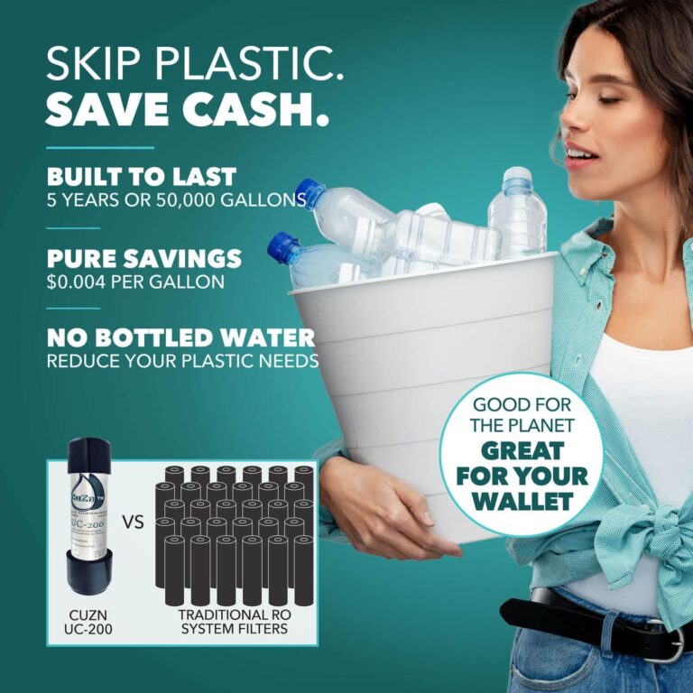 Under Sink Water Filter for Sink Faucet by CuZn, 5 Year Filtration Life 7 Under Sink Water Filter