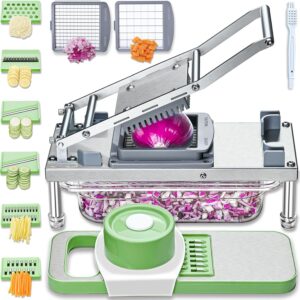 All-in-1 Vegetable Chopper with 8 Blades